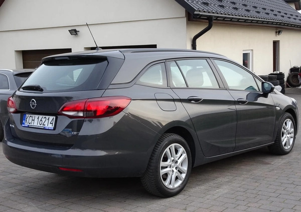 Opel Astra cena 42900 przebieg: 144000, rok produkcji 2016 z Alwernia małe 29